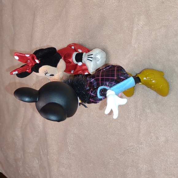 (2) 💖Minnie Mouses plush and poseible 6" 8" - Picture 4 of 9